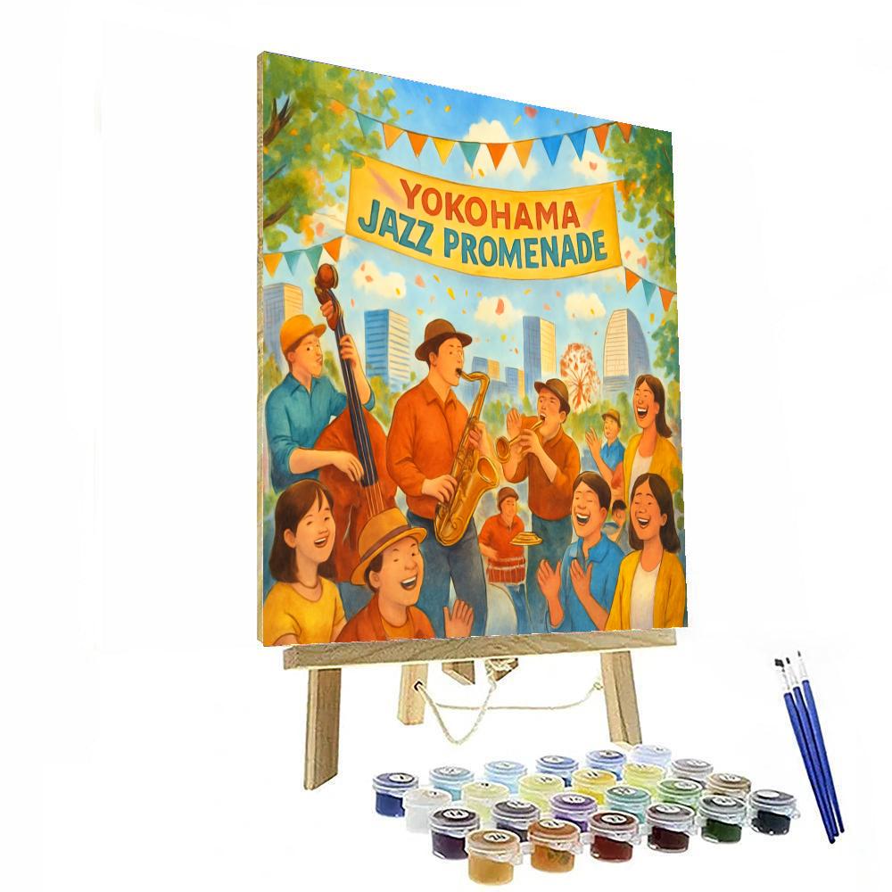 Yokohama Jazz Promenade Painting Number Kit