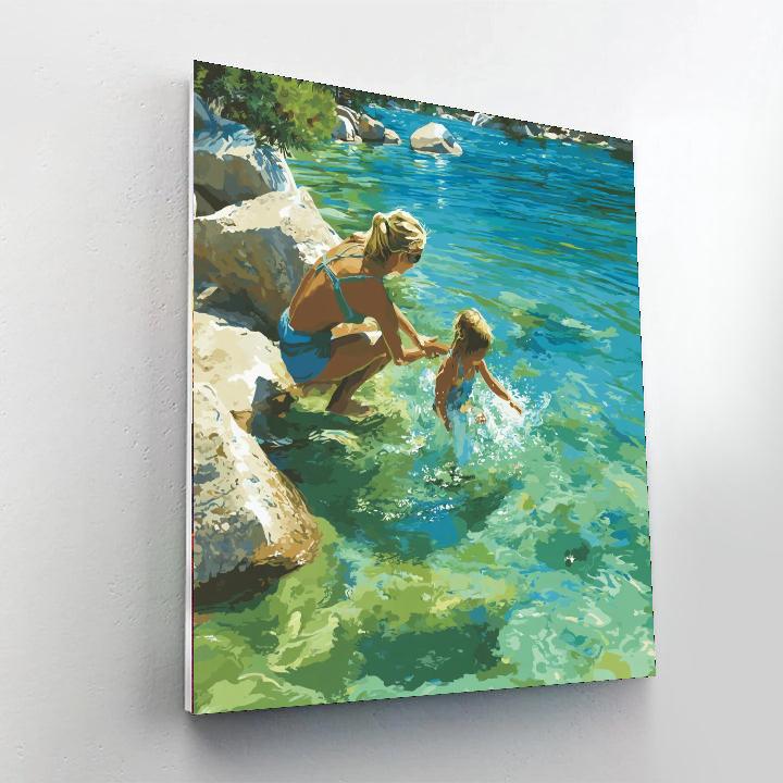 Ripple Of Laughter Paint By Numbers Kits