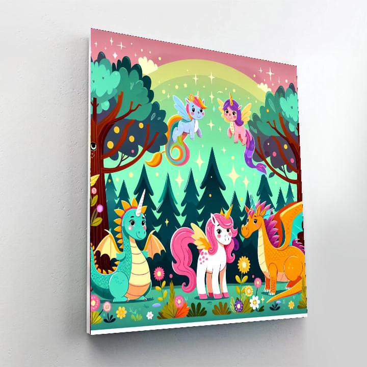 Fantastic Fairy Tale Adventure Numbered Painting Kits