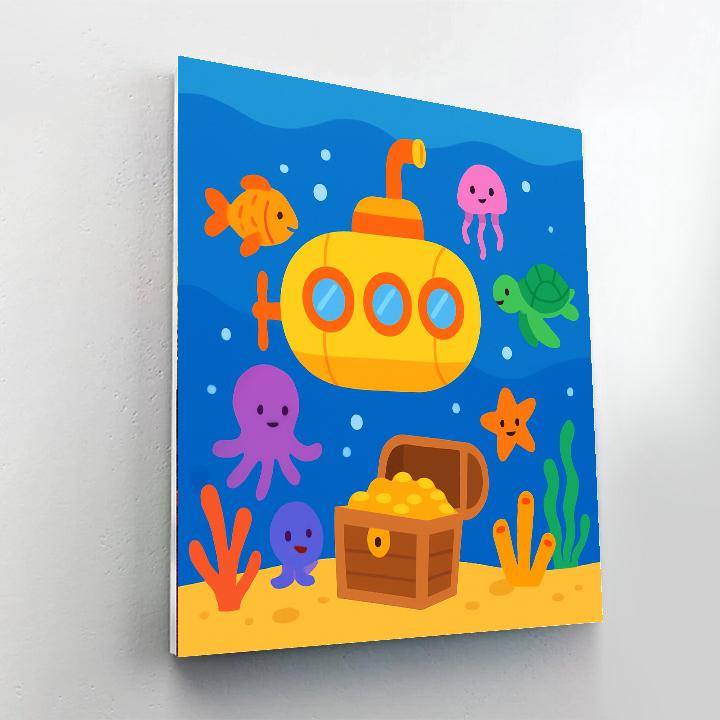 Ocean Explorer Challenge Paint By Color