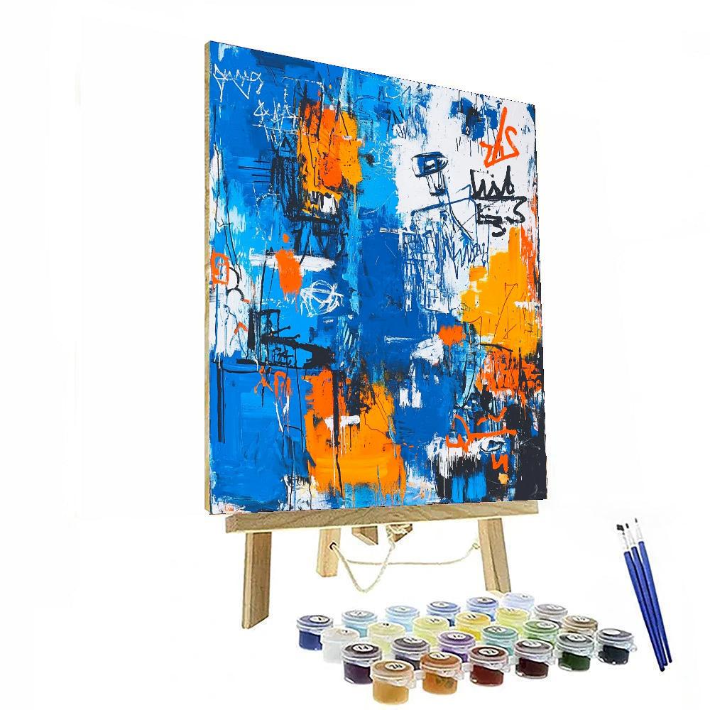 Jean-Michel Basquiat Inspired Metropolis Melodies  Paint By Numbers