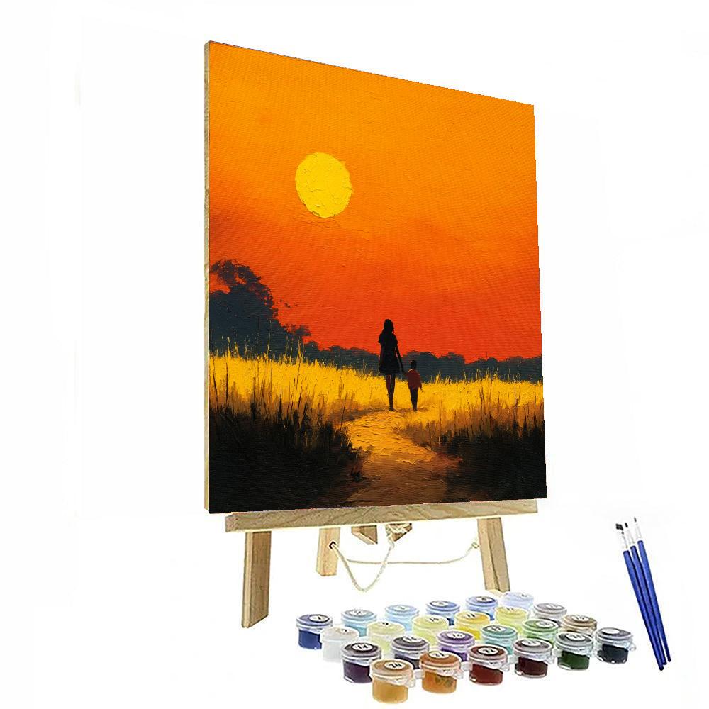 A Mother's Love Is Forever Paint By Numbers Kits