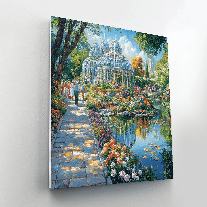 New York Botanical Garden - New York, Usa Numbered Painting Kits