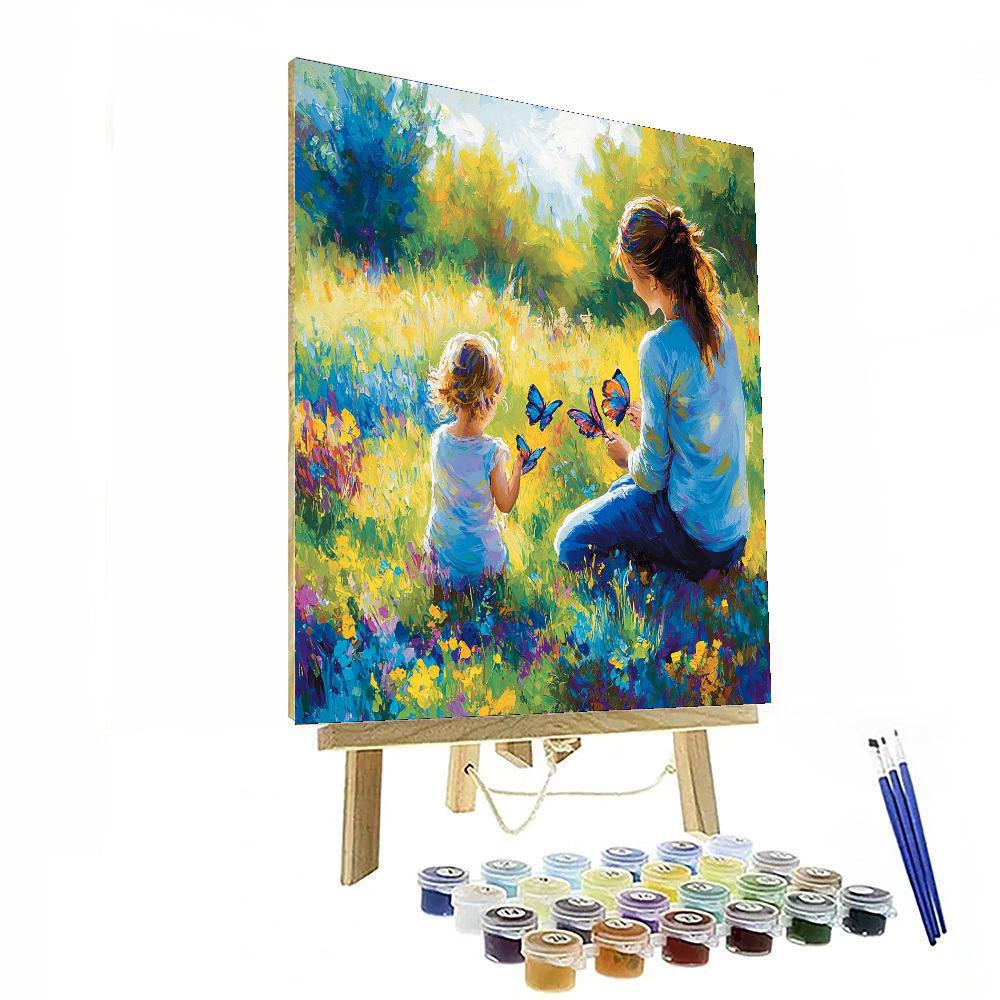 Through A Child's Eyes Painting Number Kit