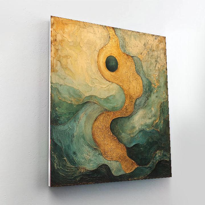 Max Ernst Inspired Nature's Enigma  Paint By Numbers