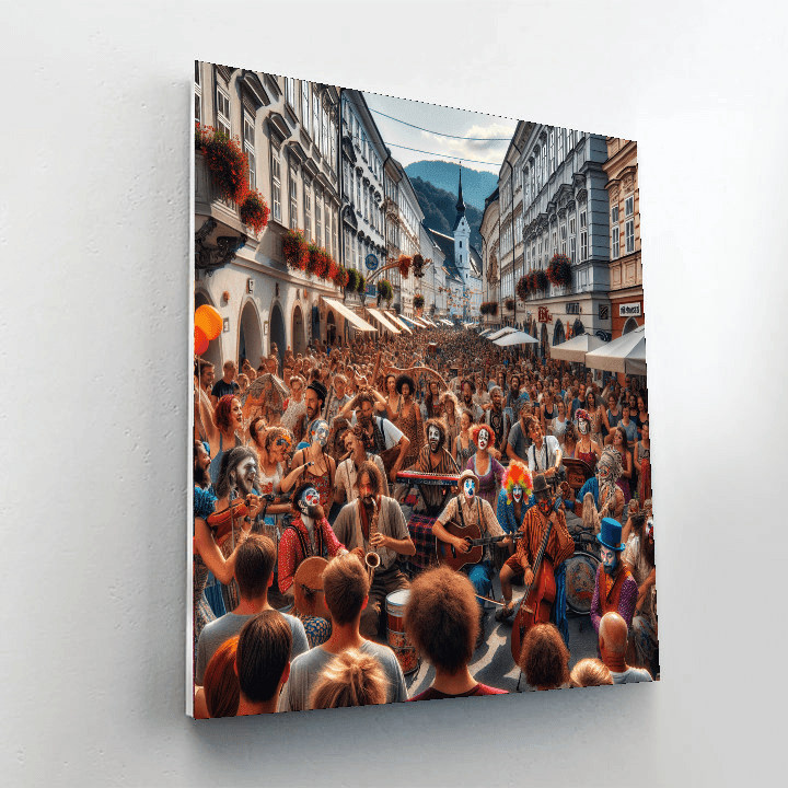 Pflasterspektakel - Austria Paint By Number