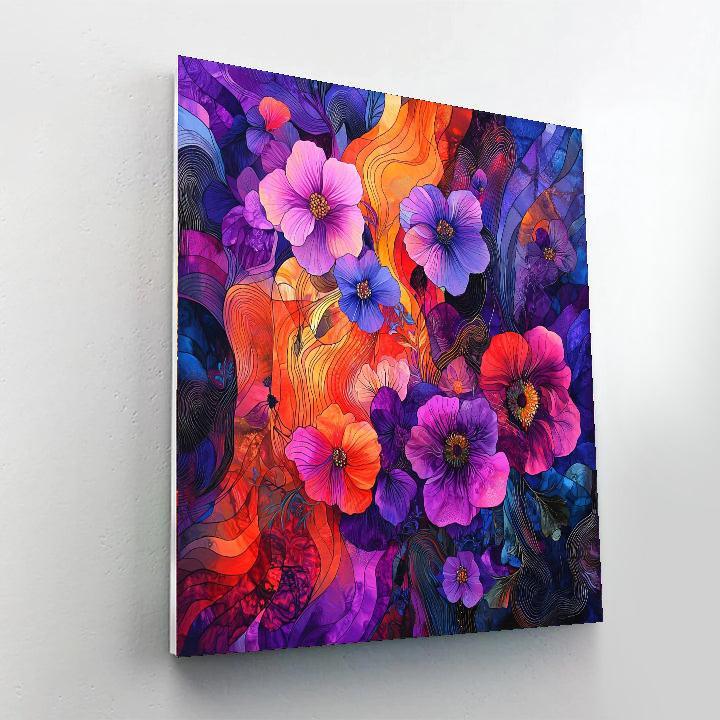 Frida Kahlo Inspired Flora Of The Soul  Painting Number Kit