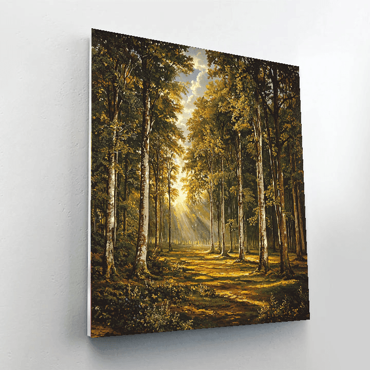 John Constable Inspired Majestic Forest Spirits  Paint By Numbers Art