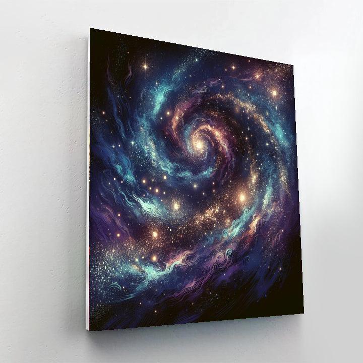 Starlit Night Journey Paint By Numbers