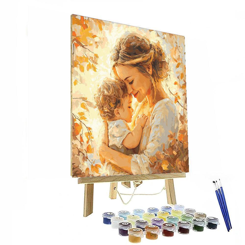 Eternal Love's Embrace Numbered Painting Kits