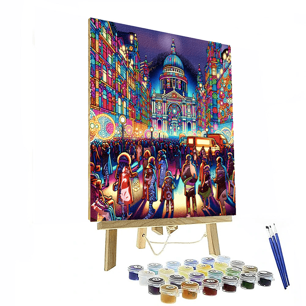 The Berlin Festival Of Lights Painting By Numbers Kit