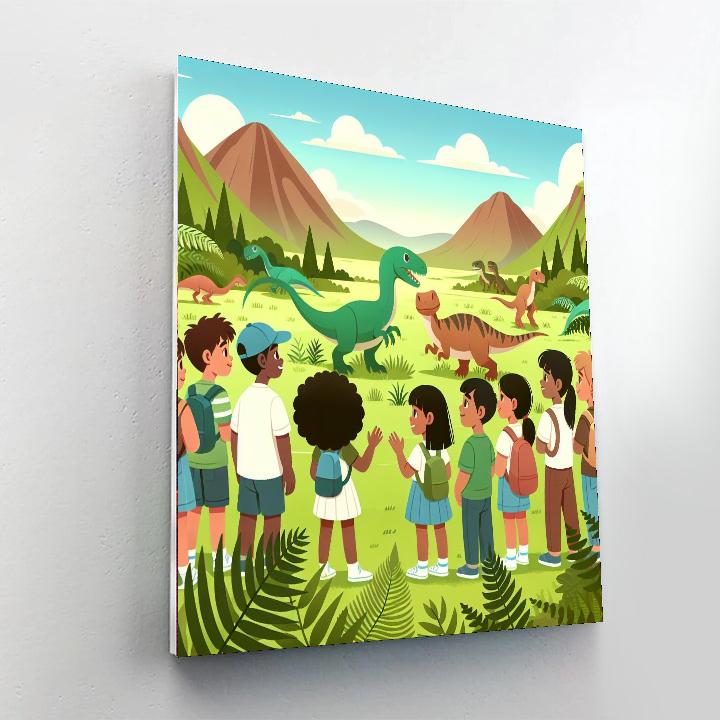 Dinosaur Valley Discovery Paint By Number