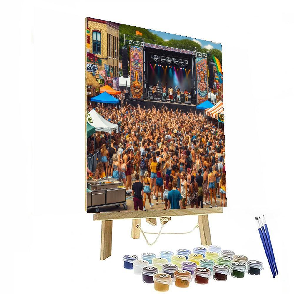 Summerfest Paint By Numbers Art
