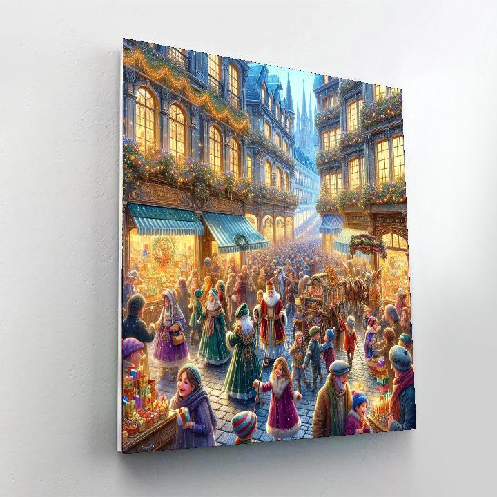 Fête De Saint-nicolas - Nancy, France Numbered Painting Kits