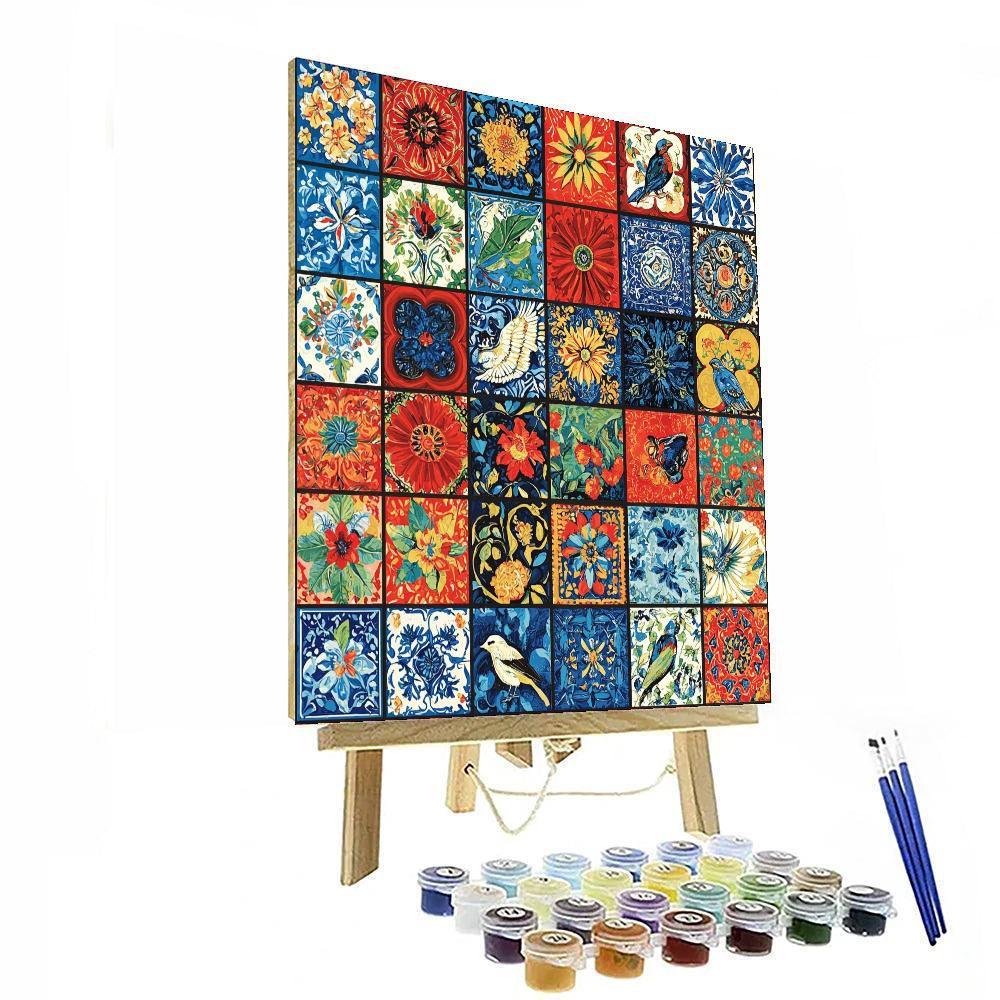 Frida Kahlo Inspired Cultural Journeys  Painting By Numbers Kit