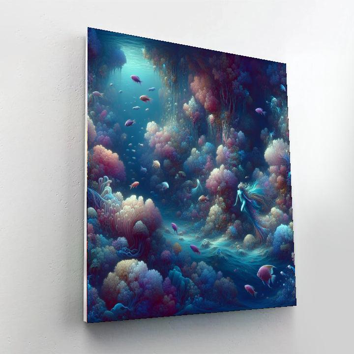 Underwater Mystical Paradise Paint By Number