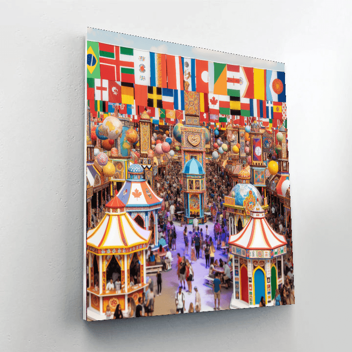 Carabram Festival - Brampton, Canada Paint By Number