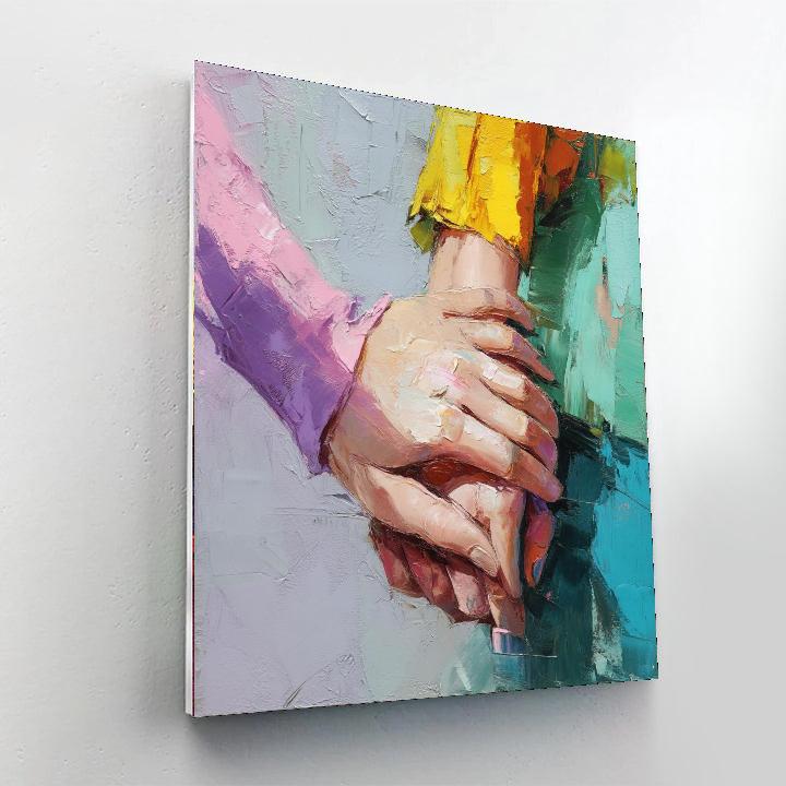 Hands Of Affection Numbered Painting Kits