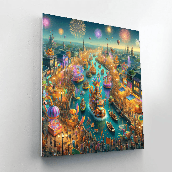 Moomba Festival - Australia Paint By Color