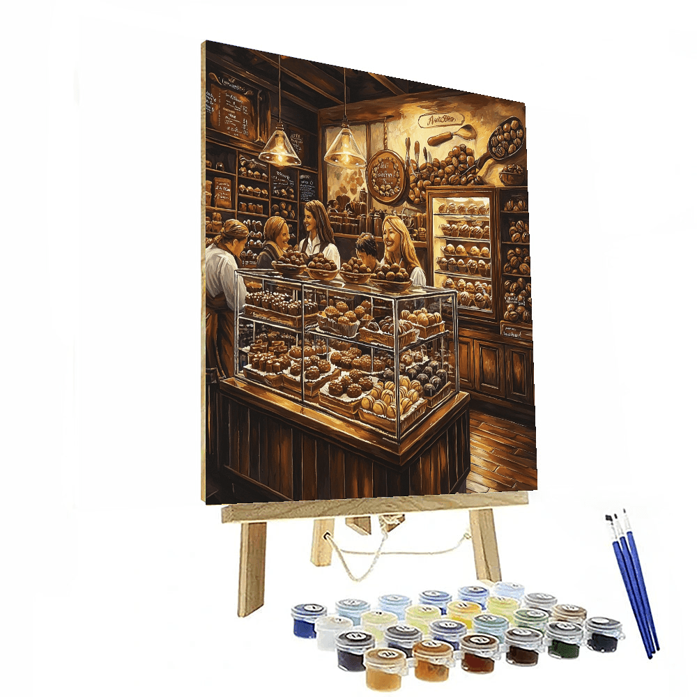 Chocolaterie Puyricard - Marseille Numbered Painting Kits