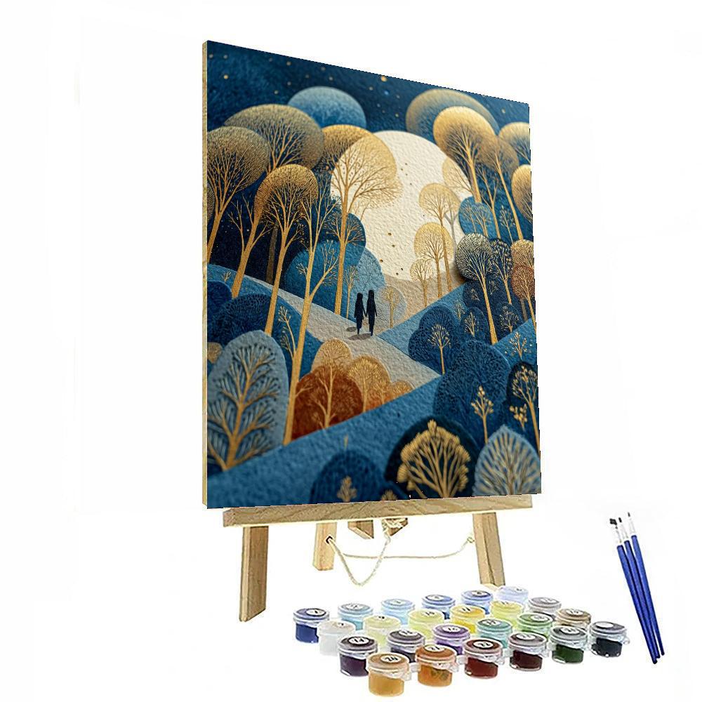Cradle Of The Moon Numbered Painting Kits