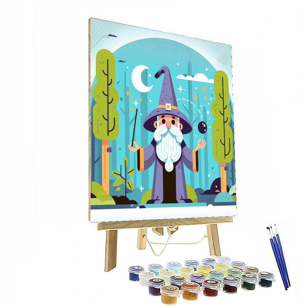 Magical Wizard's Journey Painting By Numbers Kit