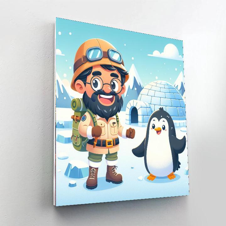 Adventure At The North Pole Paint By Color