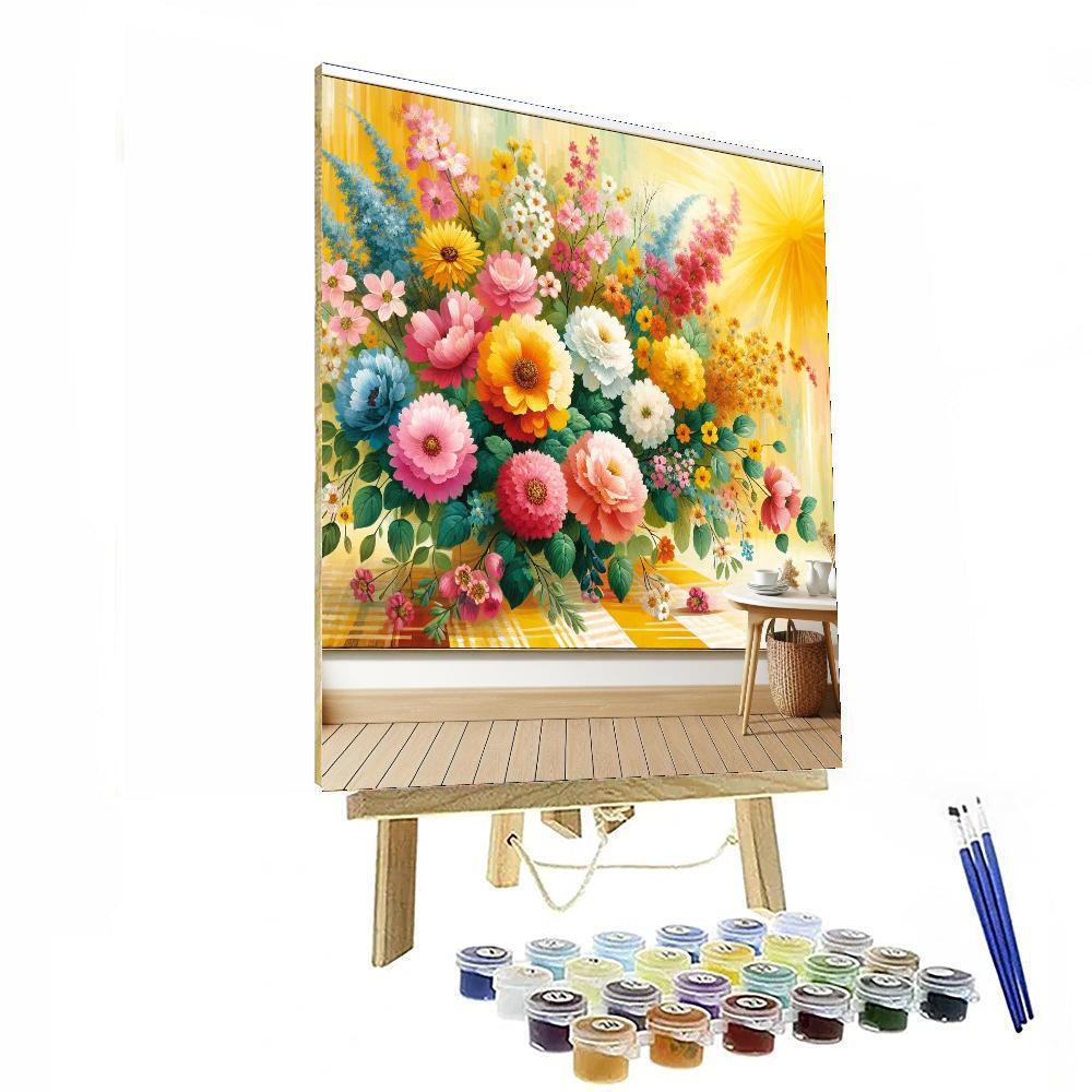 Morning Glory Paint By Number