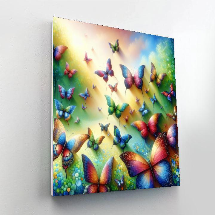 Butterfly Magic Paint By Numbers Kits