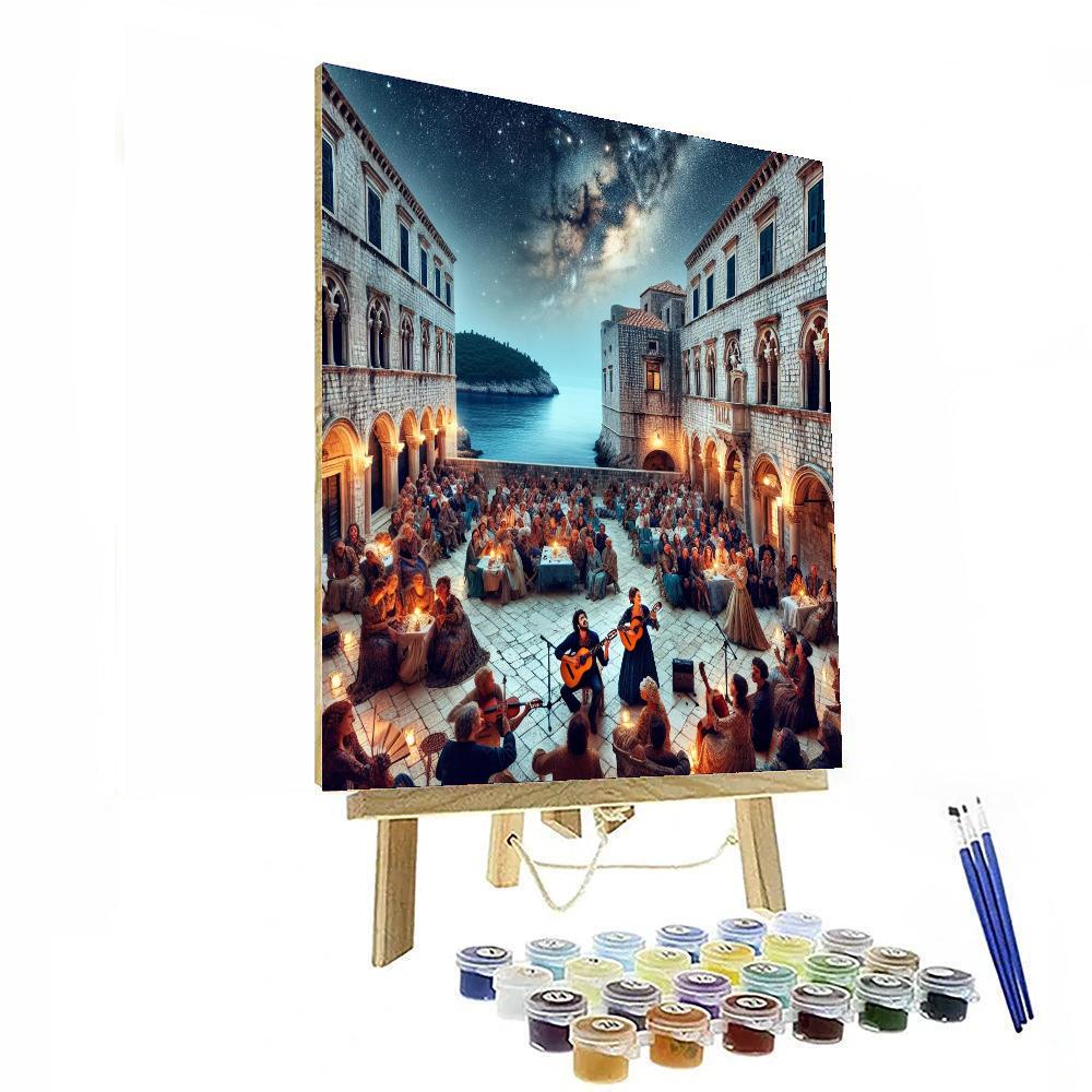 Dubrovnik Summer Festival - Dubrovnik, Croatia Number Painting