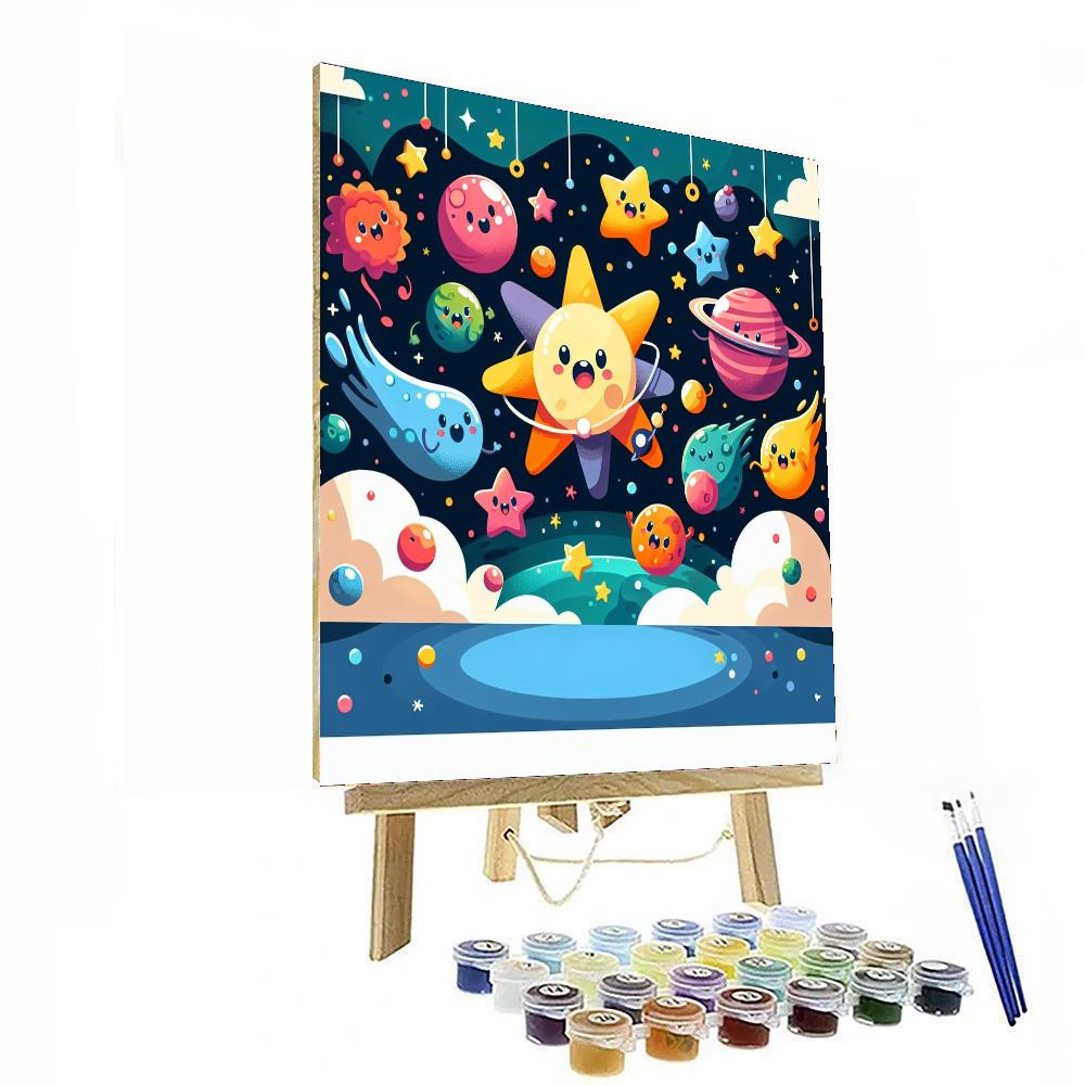 Celestial Celebration Numbered Painting Kits