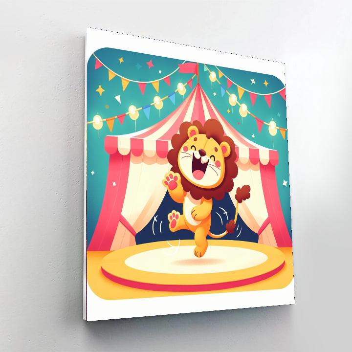 Animal Circus Show Paint By Numbers Kits