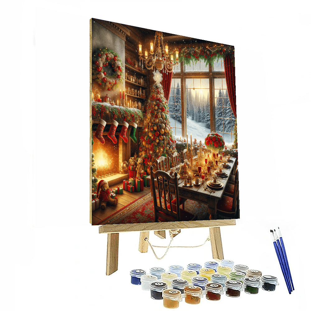 Christmas Cheer Harmony - DIY Painting By Numbers Kit