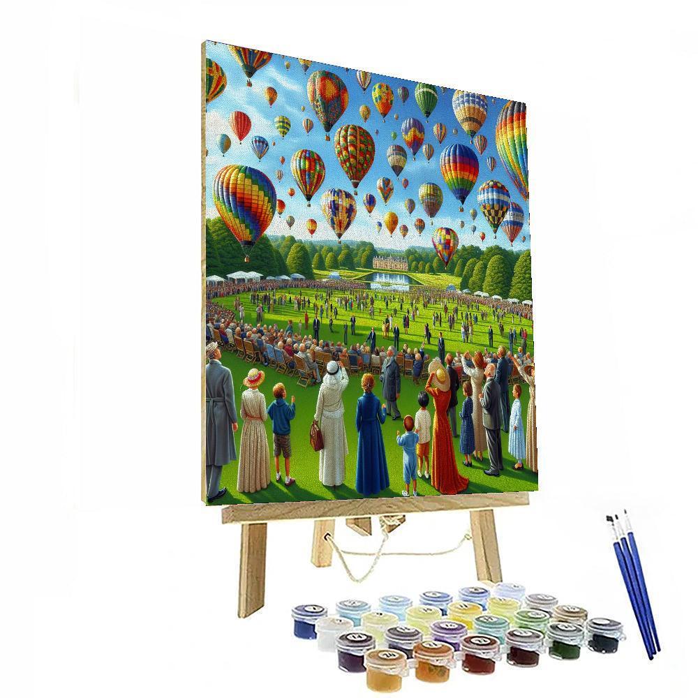 Bristol Balloon Fiesta - England DIY Paint By Numbers