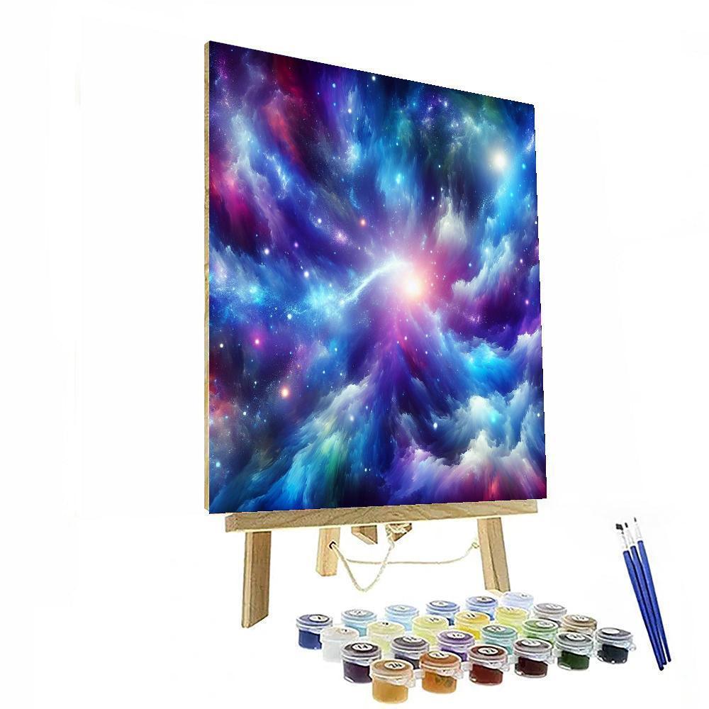 Cosmic Starburst Adventure DIY Paint By Numbers