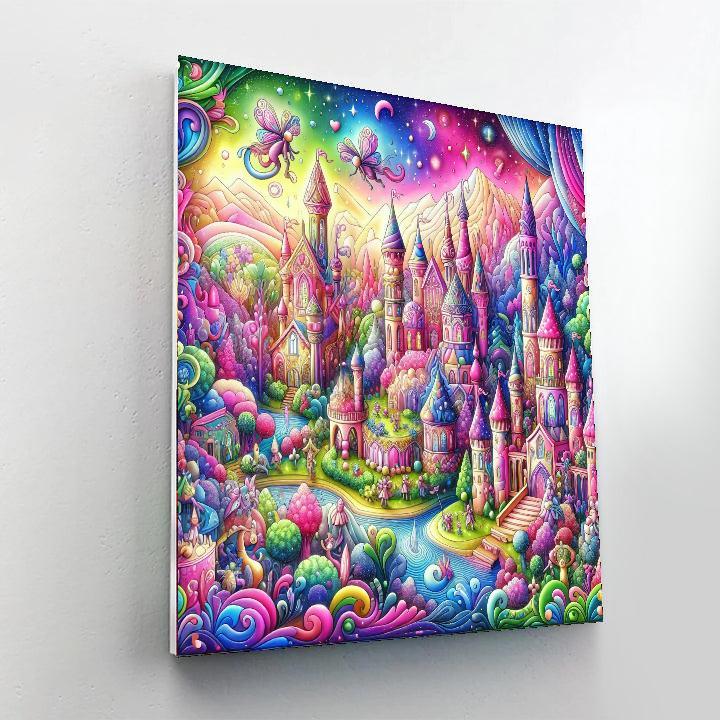 Adventurous Fairy Tale Land Paint By Numbers