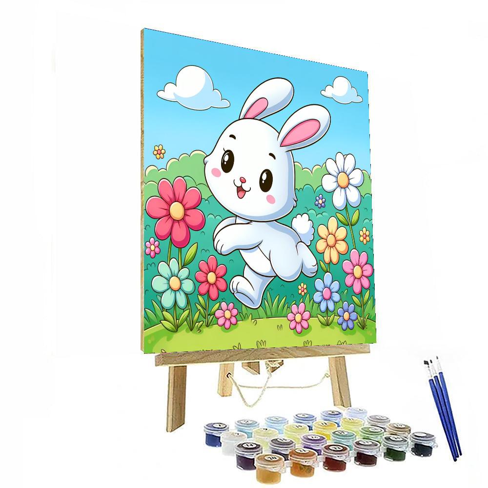 Playful Bunny Paint By Number