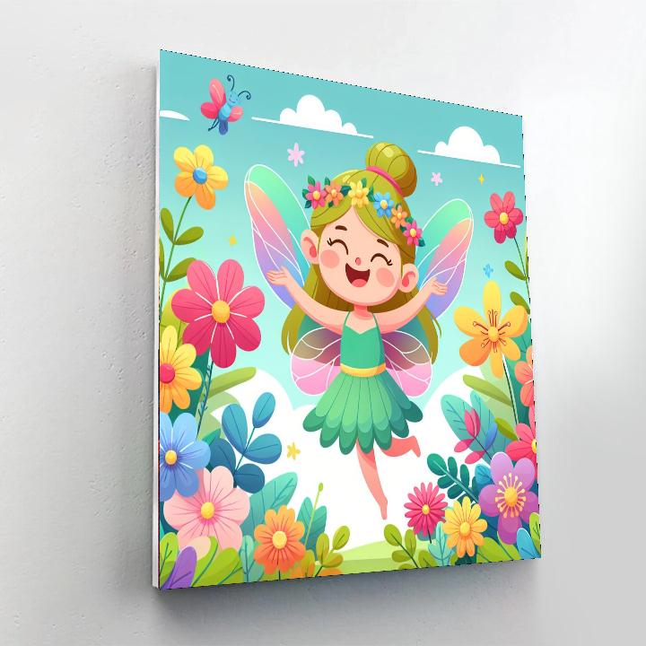 Garden Fairy Fantasy Paint By Numbers Kits