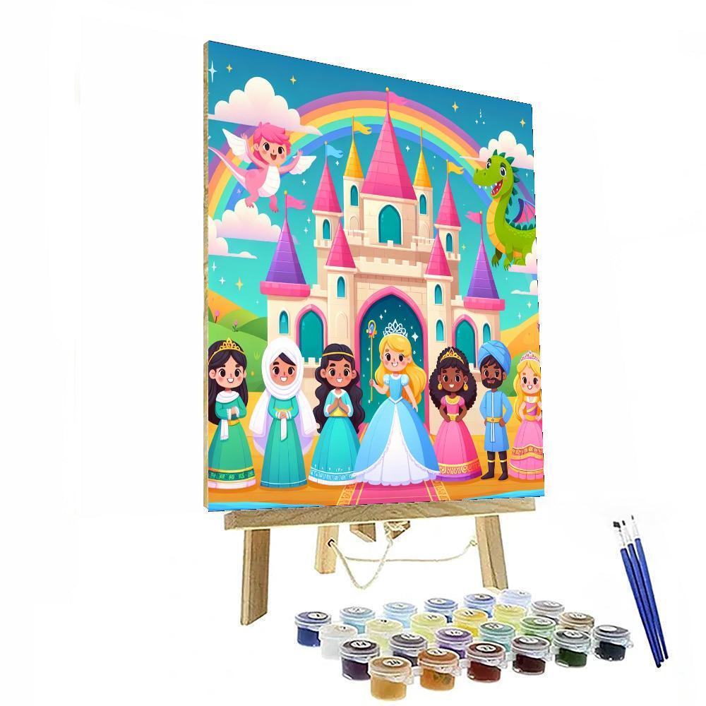Charming Fairytale Adventure Paint By Numbers Kits