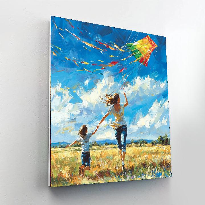 Wings Of Maternal Grace Numbered Painting Kits
