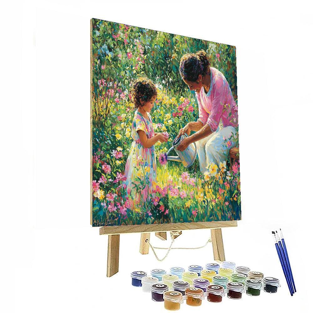 A Garden Of Memories Paint By Numbers Kits
