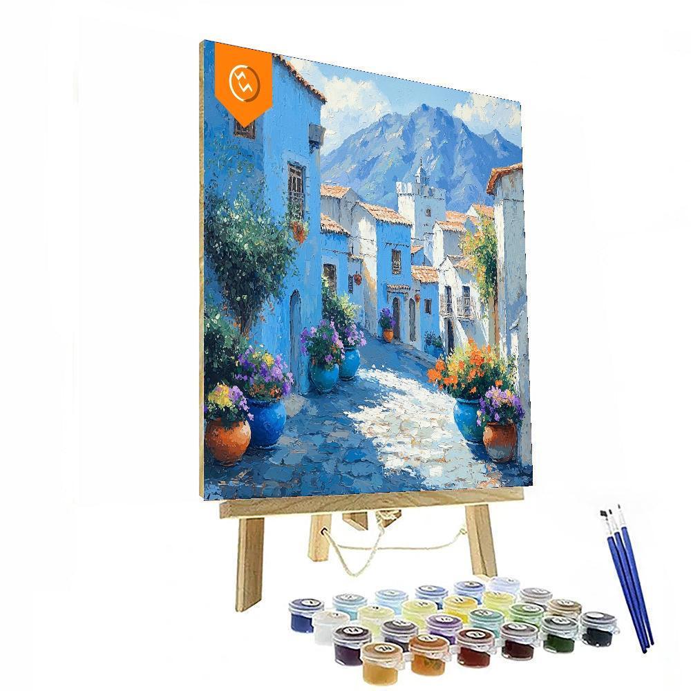 The Blue City - Chefchaouen Paint By Number