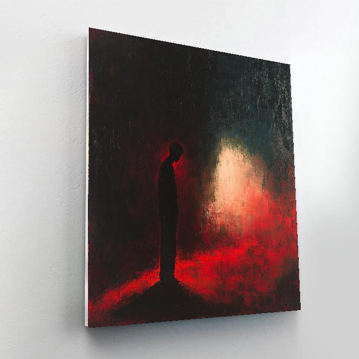 Caravaggio Inspired Heart Of Shadows  Numbered Painting Kits