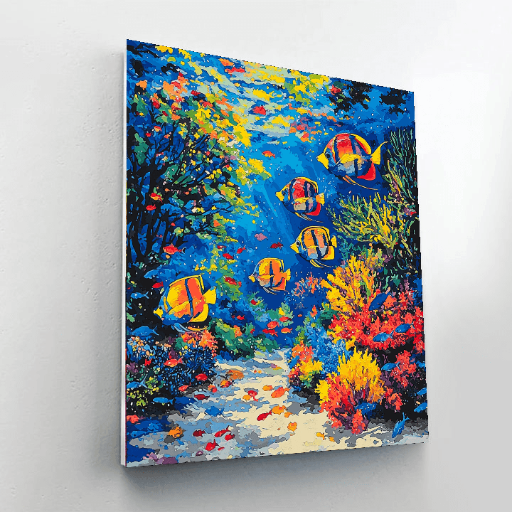 Paul Gauguin Inspired Oceanic Adventure  Numbered Painting Kits