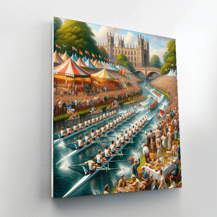 Harvard-yale Regatta - United States Paint By Color