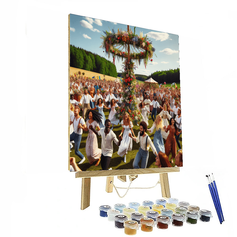 Midsummer Celebration Painting By Numbers Kit
