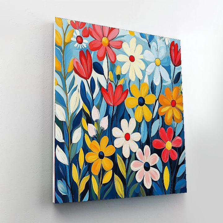 Henri Matisse Inspired Peaceful Bloom  DIY Paint By Numbers