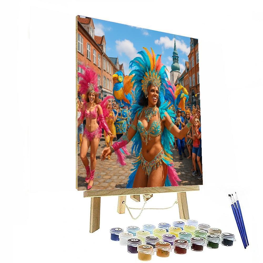 Carnival Of Aalborg - Denmark DIY Paint By Numbers