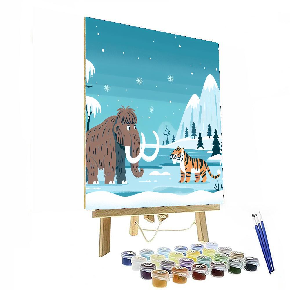 Ice Age Creatures Quest Paint By Number