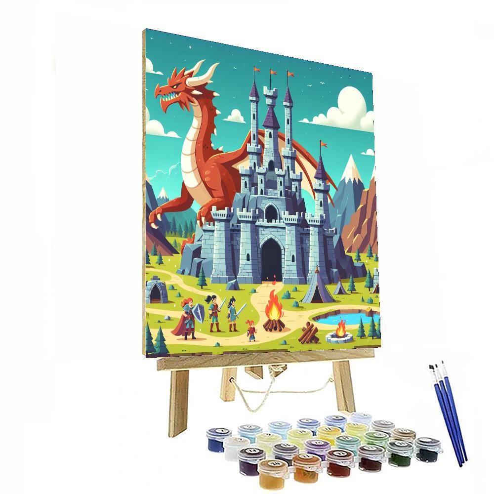 Dragon's Keep Paint By Number